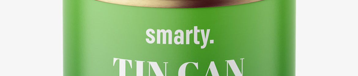 Tin can mockup