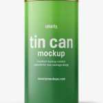 Tin can with label mockup / 840 ml - Free PSD Download Tin can with label mockup / 840 ml