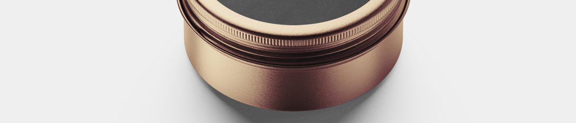 Tin jar mockup