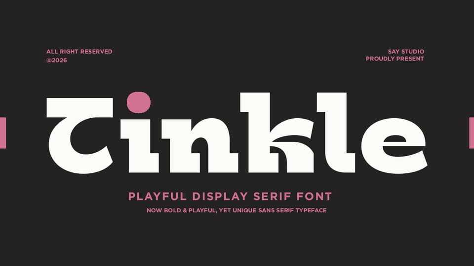Tinkle Font › Fontesk