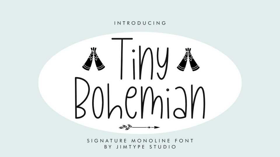 Tiny Bohemian Font › Fontesk