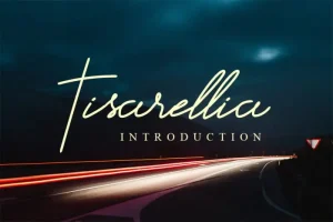 Tisarellia Handwritten Font