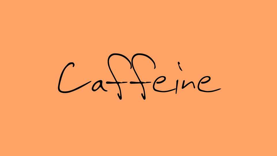 TMT Caffeine Font › Fontesk