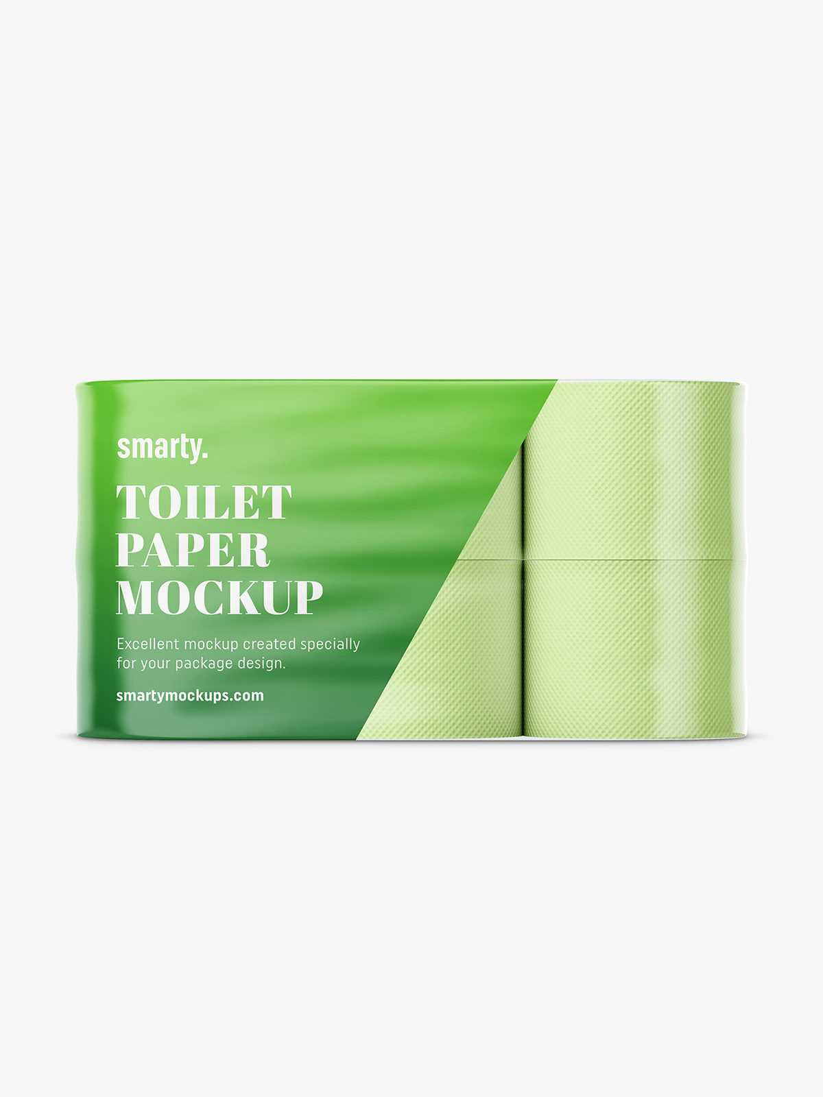 Toilet paper mockup / 6 rolls
