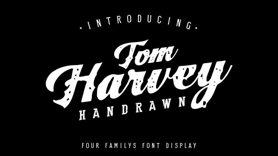 Tom Harvey Script Font › Fontesk