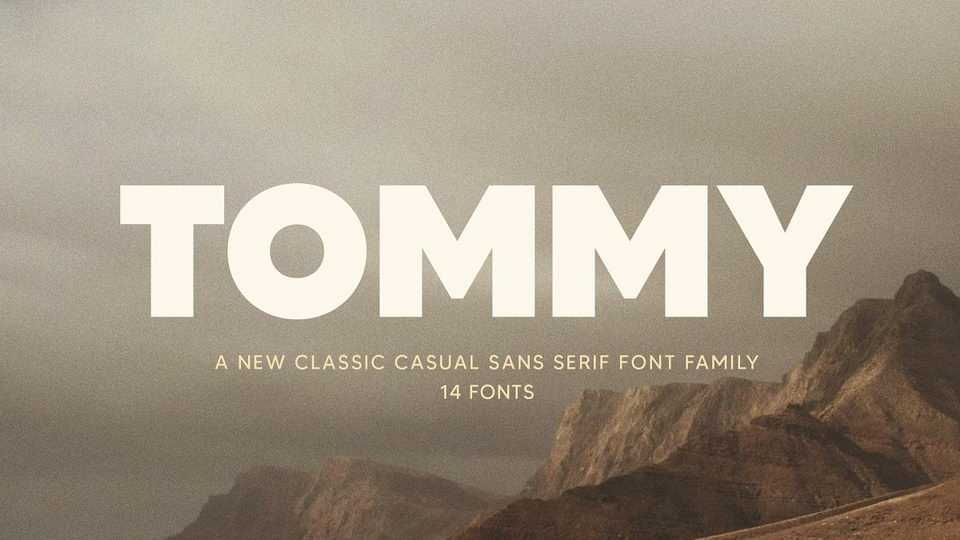Tommy Font Family › Fontesk