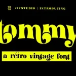 Tommy - Retro Serif Font