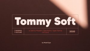 Tommy Soft Font Family › Fontesk