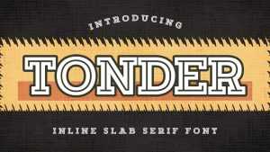 Tonder Font › Fontesk