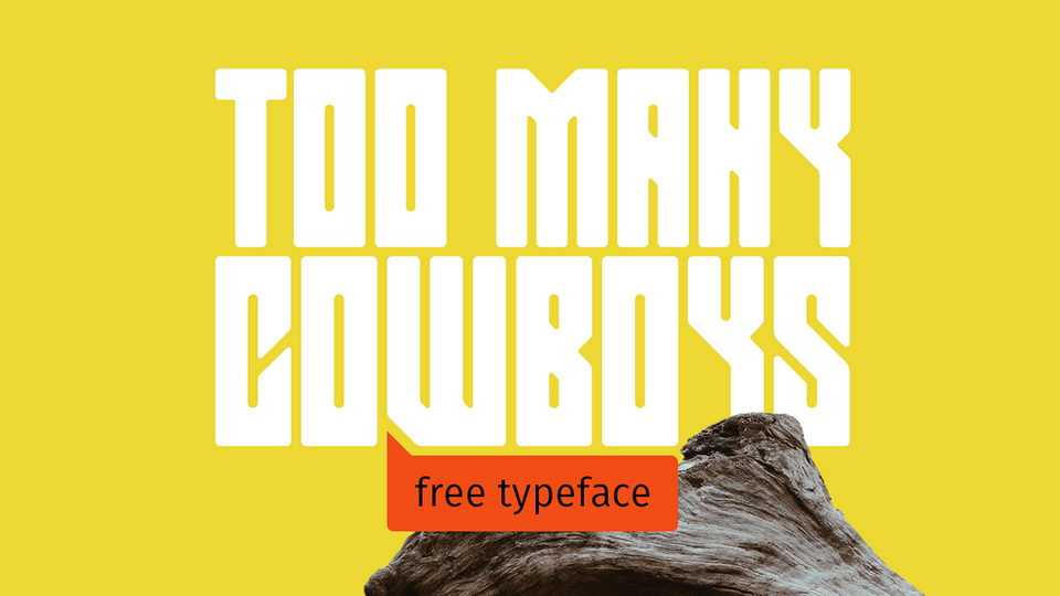 Too Many Cowboys Font › Fontesk
