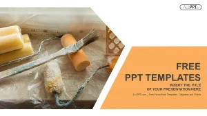 Tools and accessories for home renovation PowerPoint Templates