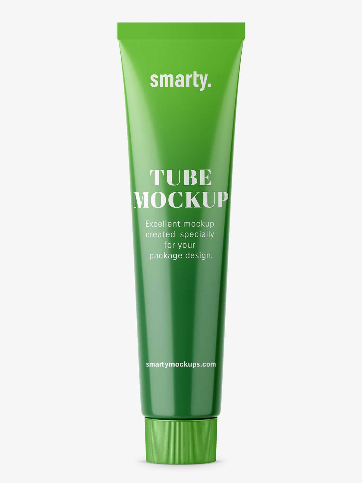 Toothpaste tube mockup