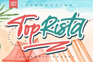 TopRista - Unique Handwritten Font
