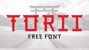 Torii Font › Fontesk