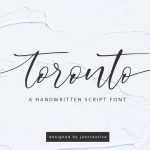 Toronto Script Font › Fontesk