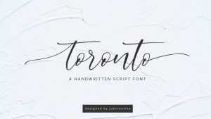 Toronto Script Font › Fontesk