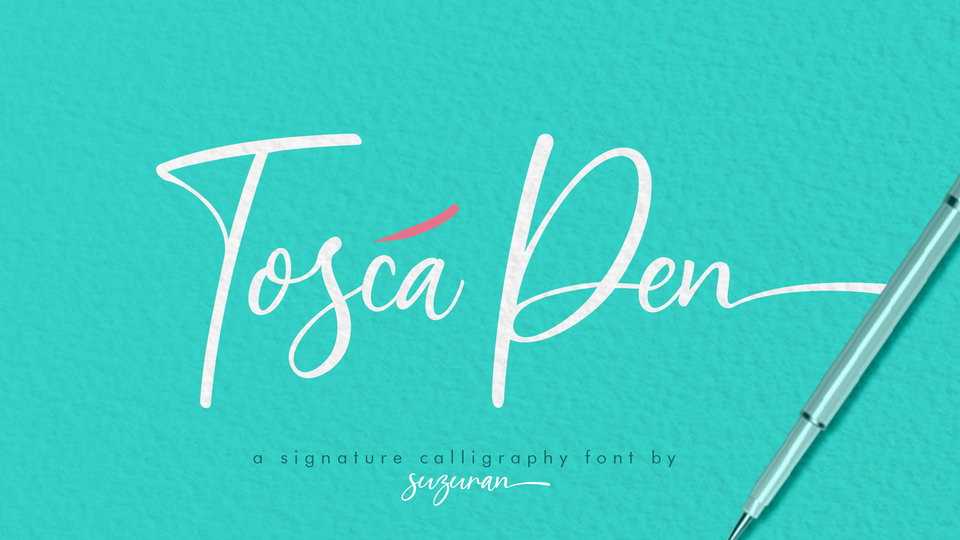 Tosca Pen Script Dont › Fontesk
