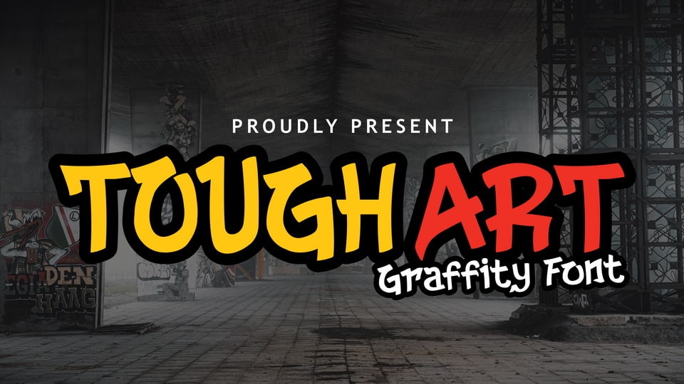 Tough Art Font › Fontesk