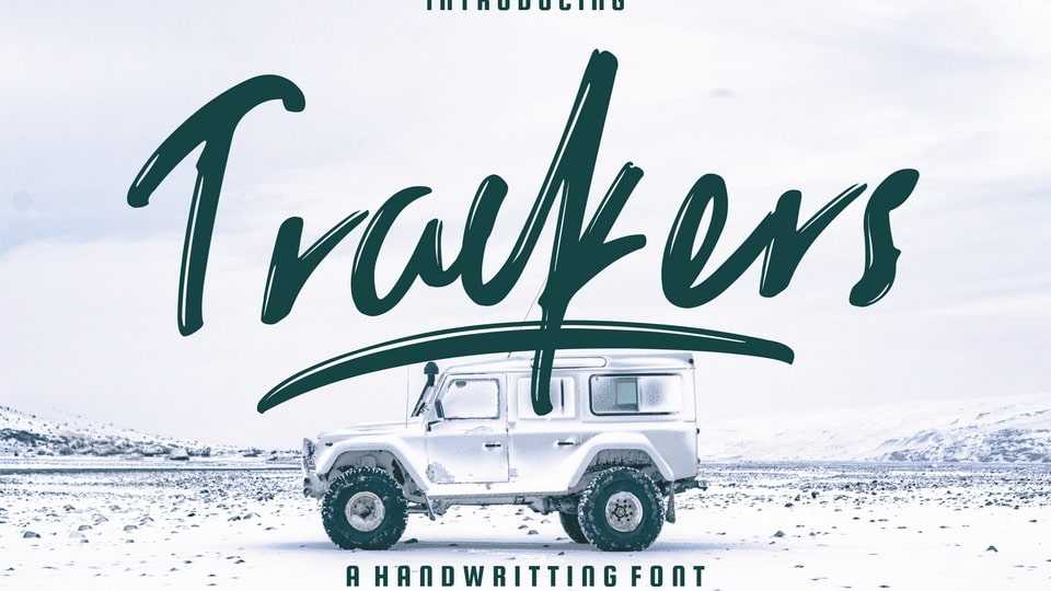 Trackers Font › Fontesk