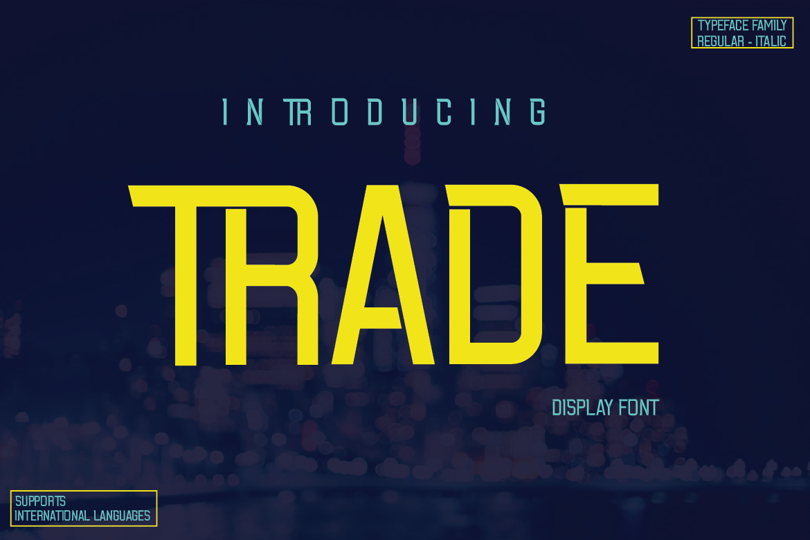 TRADE Font