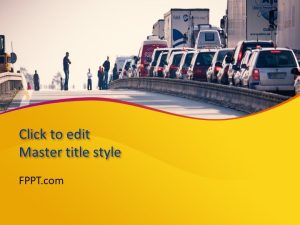 Traffic Jam PowerPoint Template