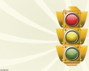 Traffic Lights PowerPoint Template