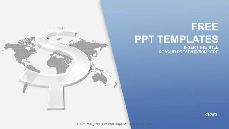 Transparent Dollar Sign-Finance PPT Templates
