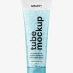 Transparent tube mockup / Fi50 H175 - Free PSD Download Transparent tube mockup / Fi50 H175
