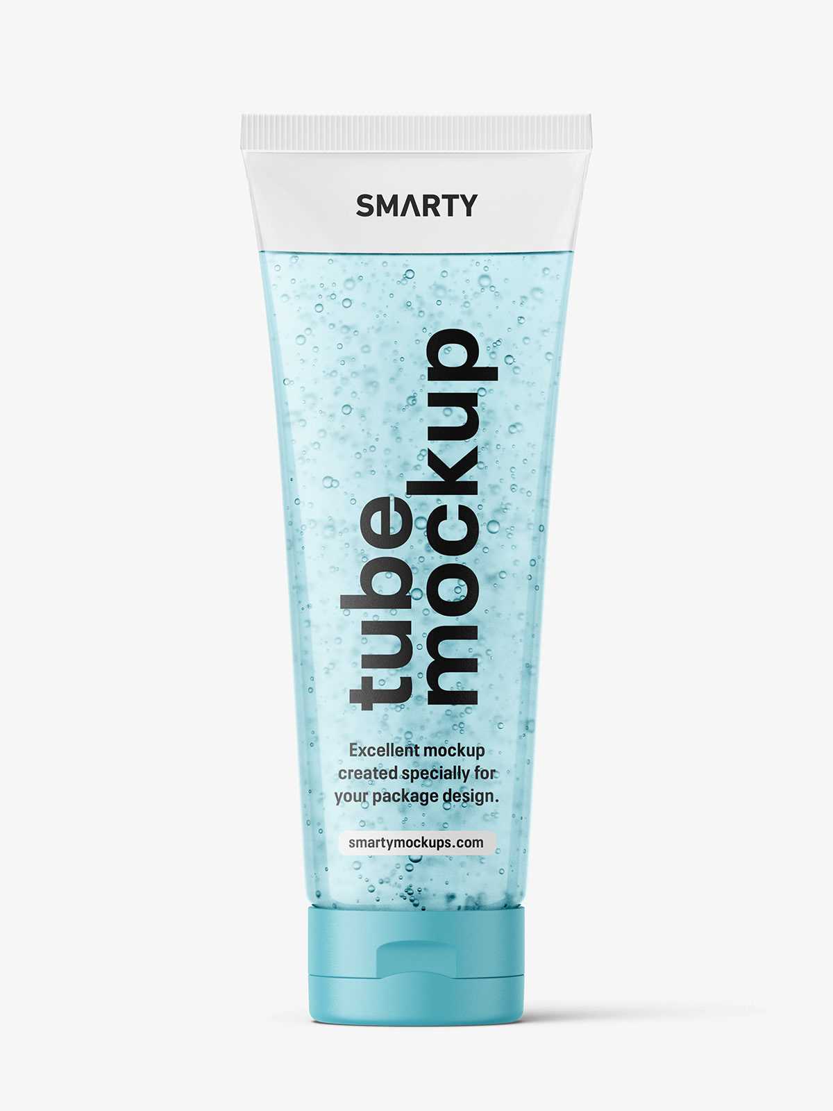 Transparent tube mockup / Fi50 H175