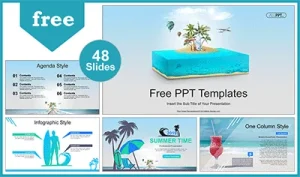 Travel and Vacation PowerPoint Templates