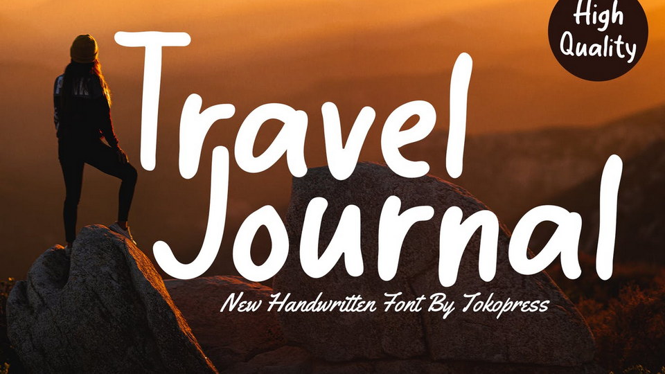 Travel Journal Font › Fontesk