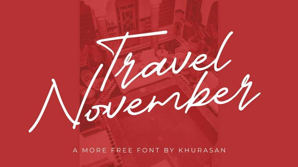 Travel November Font › Fontesk