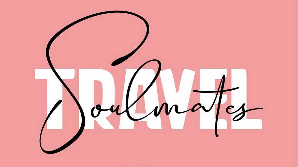 Travel Soulmates Font Duo › Fontesk
