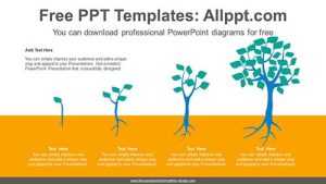 Tree Growth PowerPoint Diagram