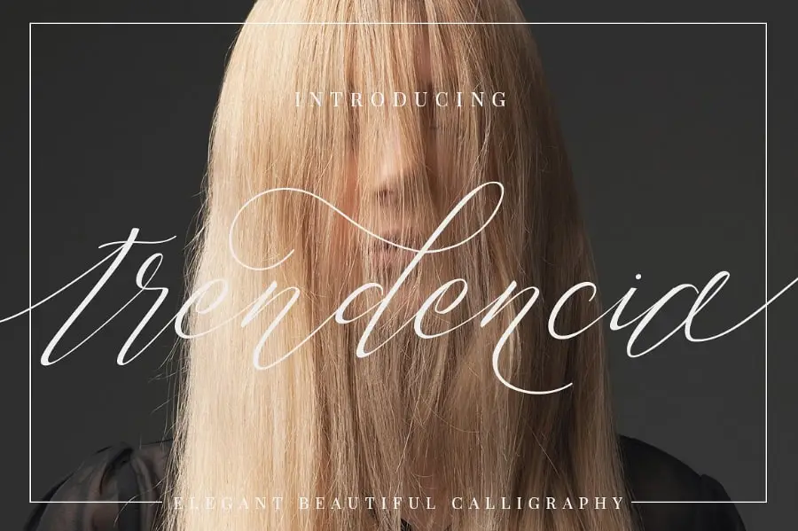 Trendencia Script Font