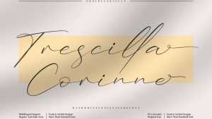 Trescilla Corinne Font › Fontesk