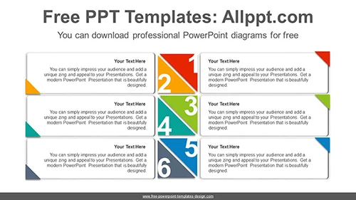 Triangle point PowerPoint Diagram Template