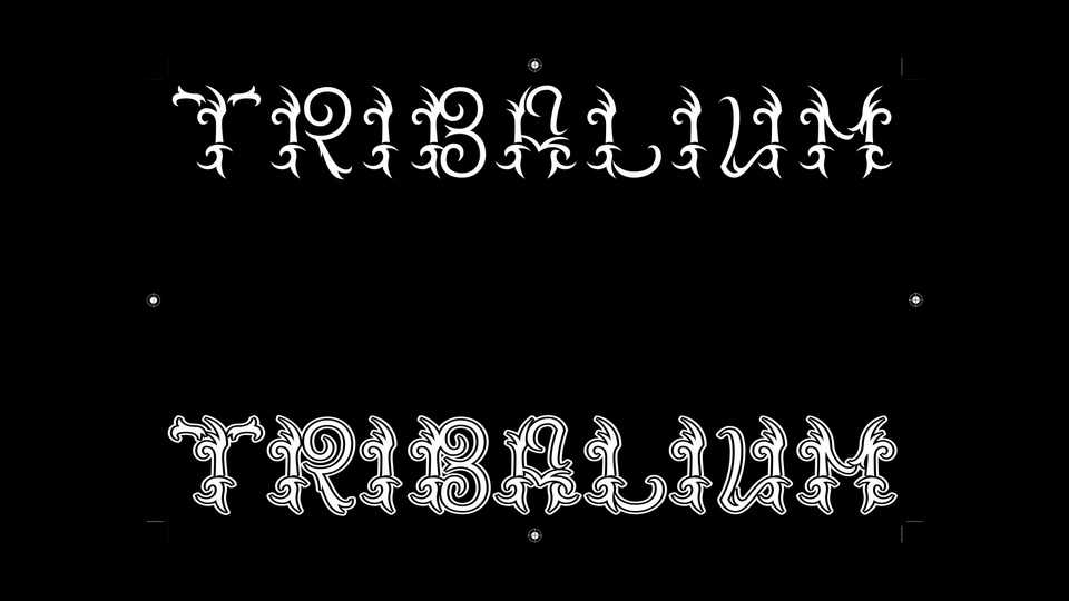 Tribalium Font Family › Fontesk