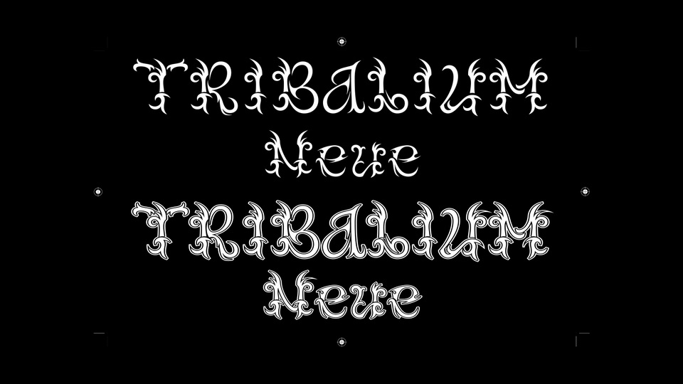 Tribalium Neue Font Family › Fontesk