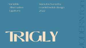 Trigly Font › Fontesk