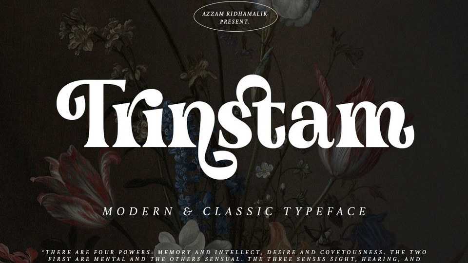 Trinstam Font › Fontesk