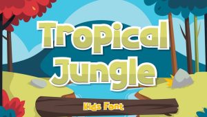 Tropical Jungle Font › Fontesk