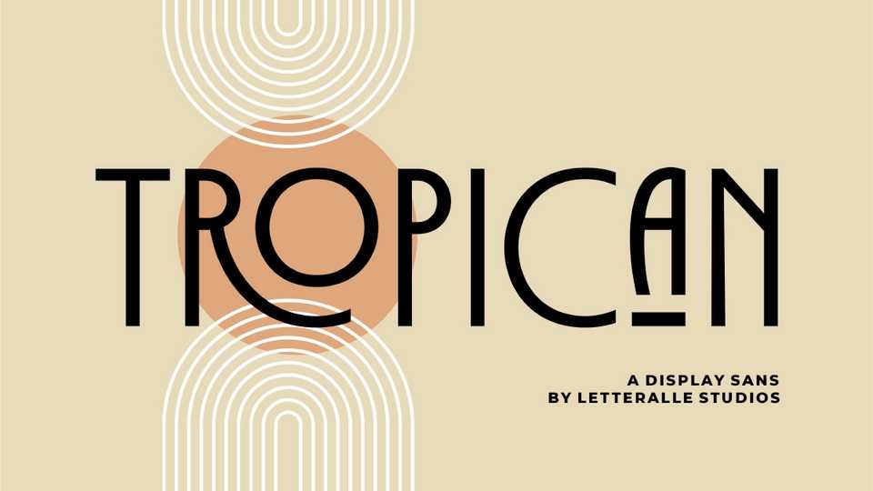 Tropican Font › Fontesk
