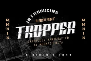 Tropper Typeface