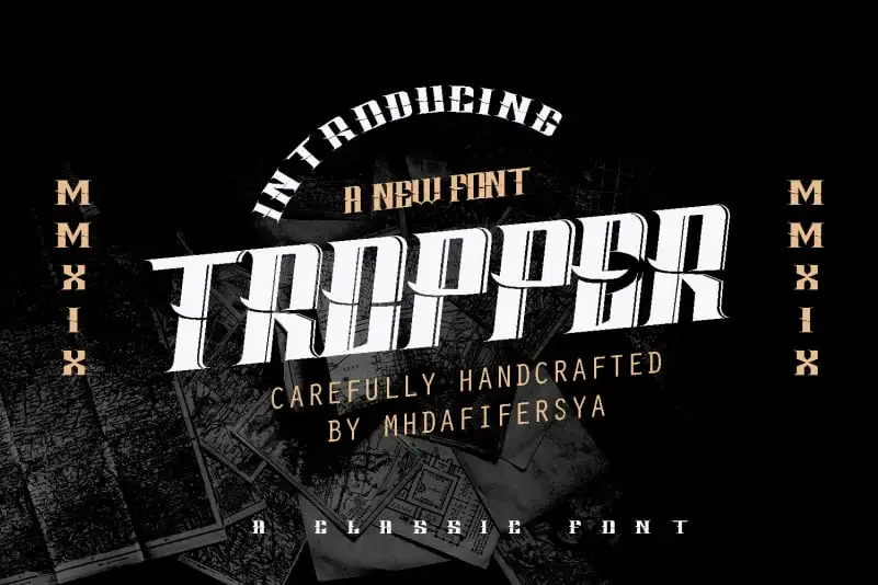 Tropper Typeface