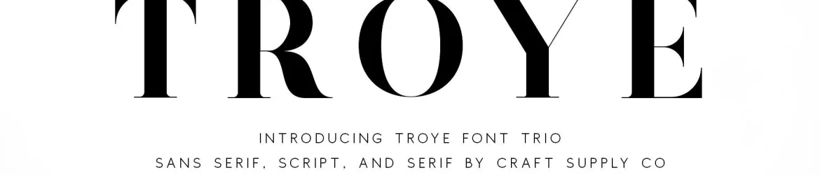 Troye Font Trio