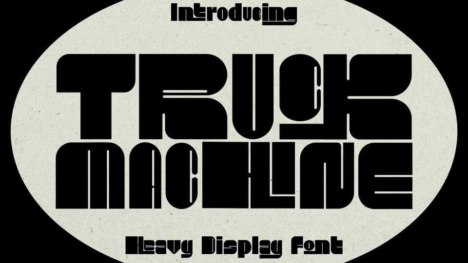 Truck Machine Font › Fontesk