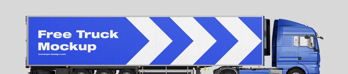 Truck mockup