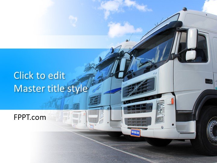 Truck PowerPoint Template
