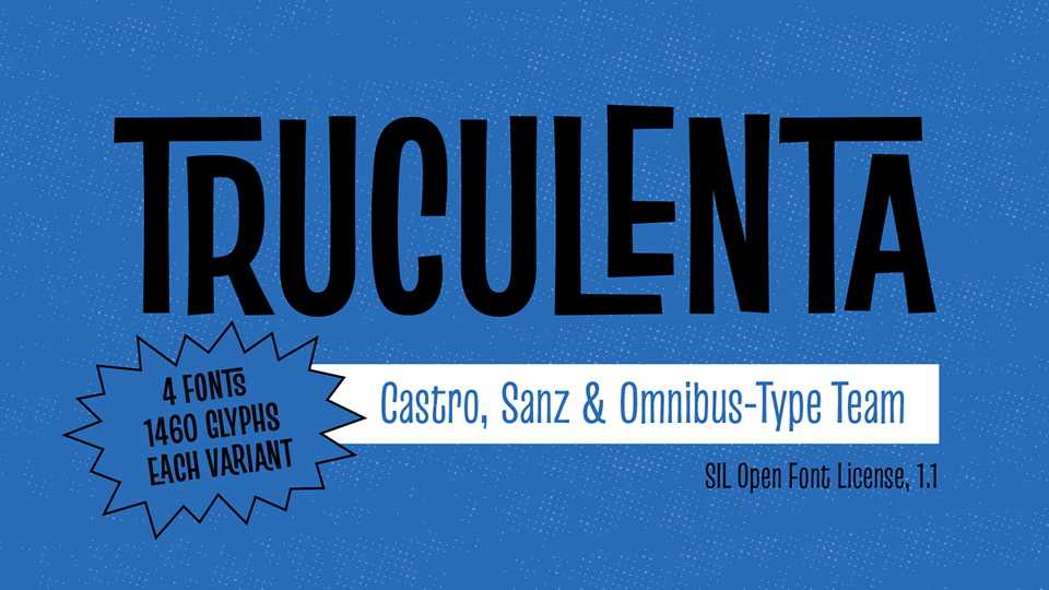 Truculenta Font Family › Fontesk